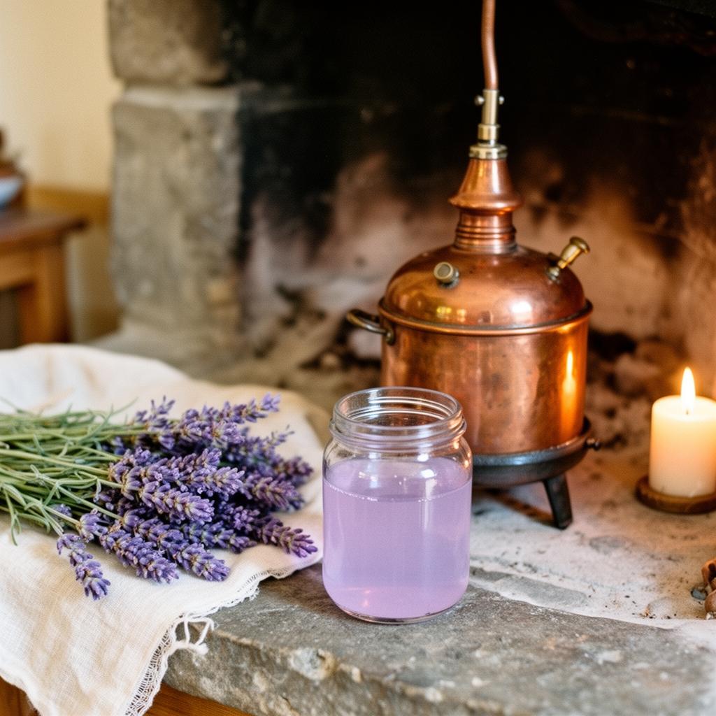 Lavender in the stillroom